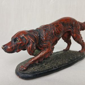 Statue chien de chasse