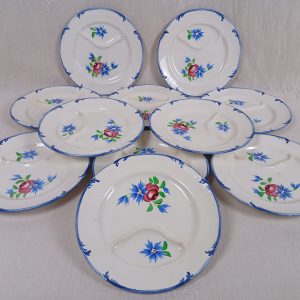 Assiettes à asperges Longchamp